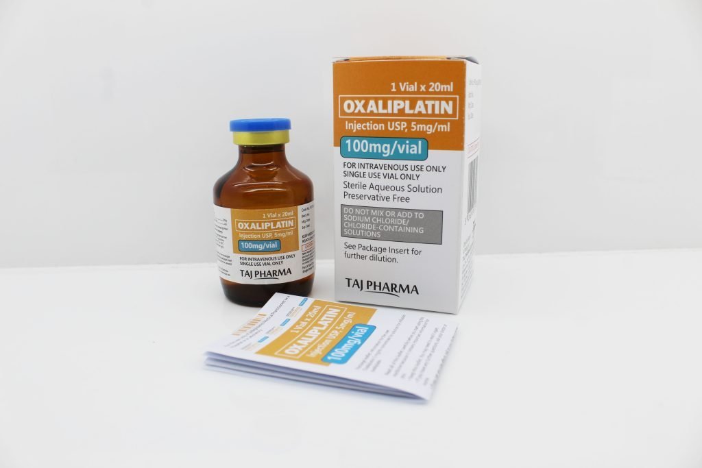 Oxaliplatin Injection USP 100mg/Vial Manufacturer from Mumbai