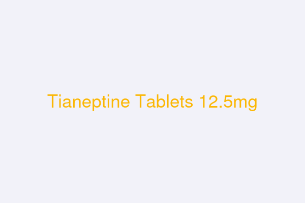 Tianeptine Tablets 12.5mg