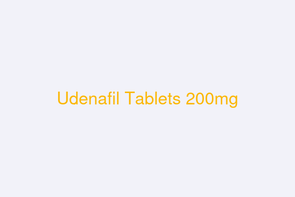 Udenafil Tablets 200mg
