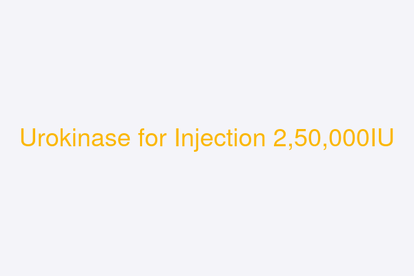 Urokinase for Injection 2,50,000IU