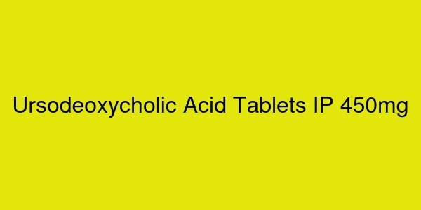 Ursodeoxycholic Acid Tablets IP 450mg