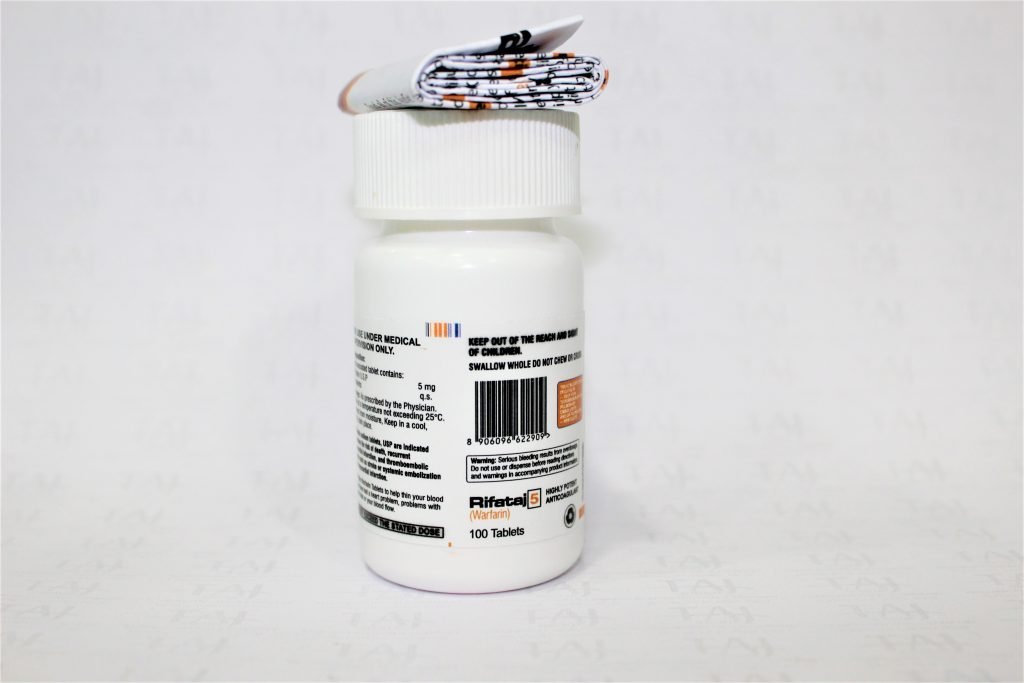 Warfarin USP 5 mg