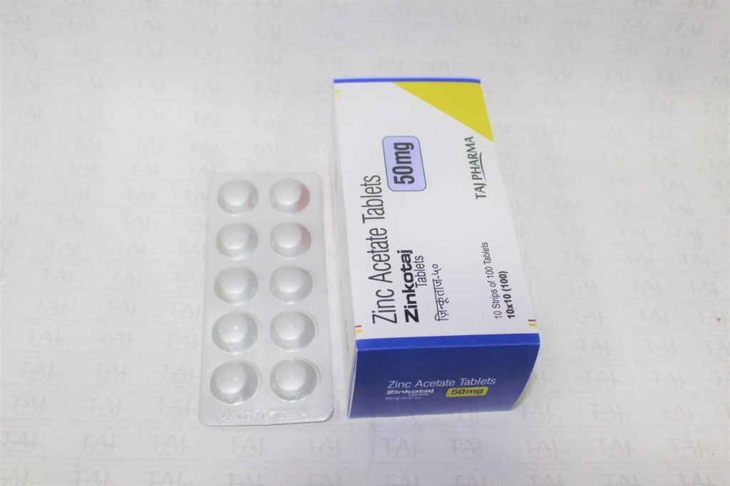 Zinc Acetate Tablets 50mg