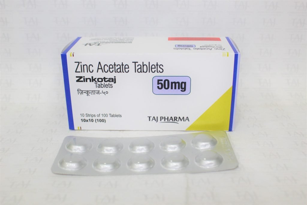 Zinc Acetate Tablets 50mg