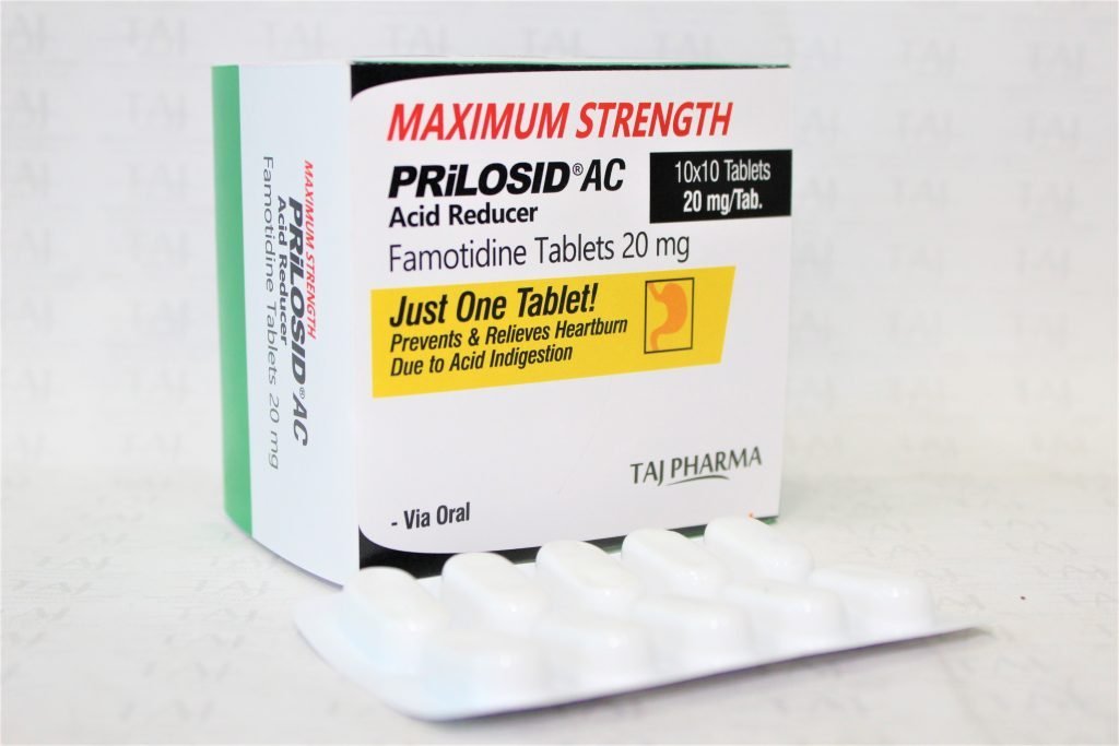 Famotidine 20 mg tablets Exporter, Manufacturer, Supplier all India